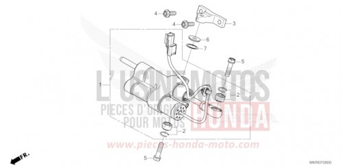 STEERING DAMPER CBR1000STR de 2024